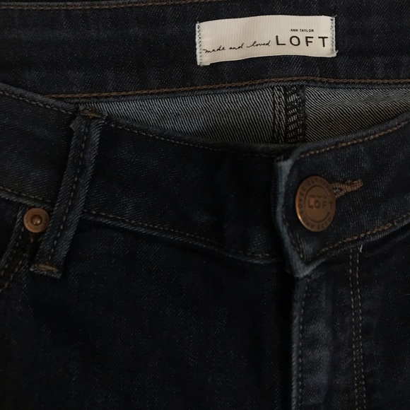 LOFT Skinny Curvy Jeans 🌟 Like New - Picture 2 of 5
